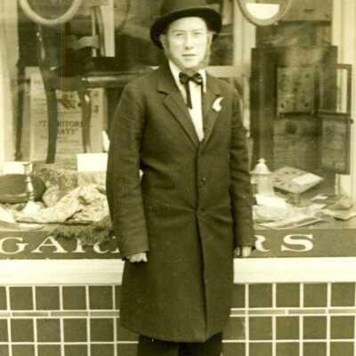 Unknown Man in Vintage Costume, Parade