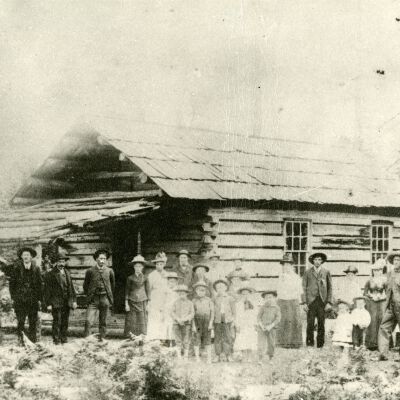 Marmot School Students - 1880 - Marmot, Oregon