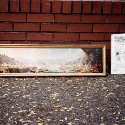 Photos of Historical Photos, Documents and Art at Oregon City Historical Trails Celebration 1989