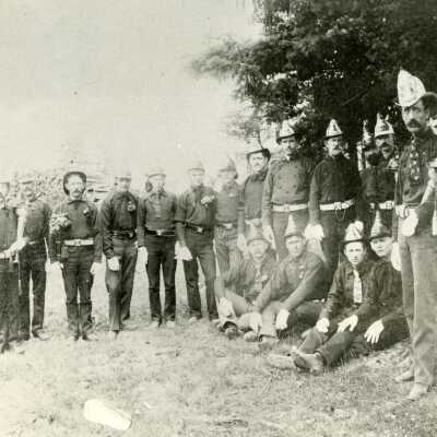 Fountain Hose Company No. 1 of Oregon City - 1891 - Decoration Day