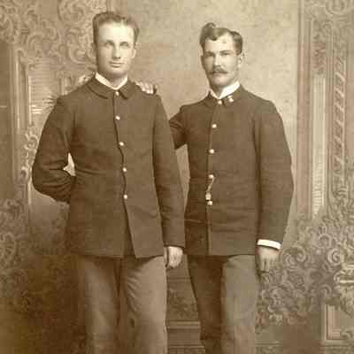 Portrait of Two Young Men