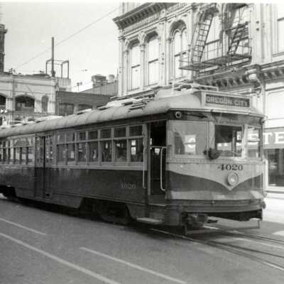 Oregon City Streetcar, Electric