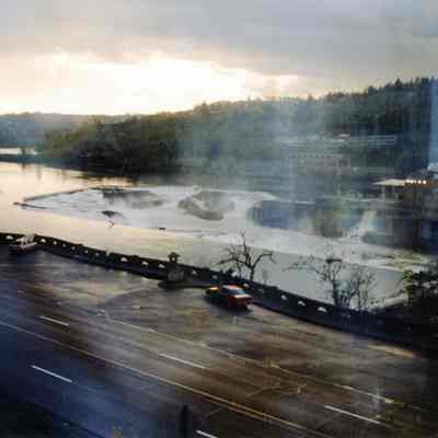 1996 Flood - Willamette Falls at Flood Stage