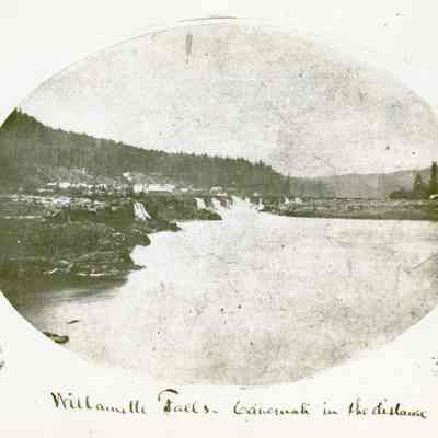 Willamette Falls 1866