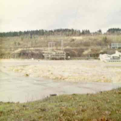 1964 Flood - Willamette Falls - Oregon City, Oregon