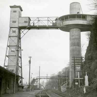 Oregon City Elevator Construction 1954