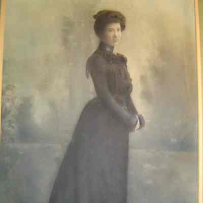 Elizabeth Cross Williams - In Wedding Gown - 1901