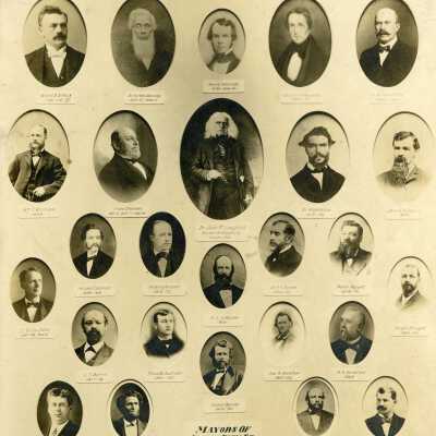 Oregon City Mayors 1850 - 1907
