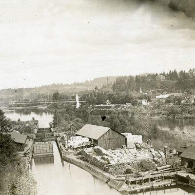 Willamette Falls Locks - Date Unknown