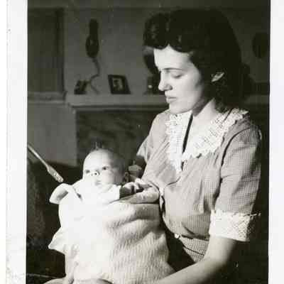Gallagher, Jean (Hoss) and baby Judy