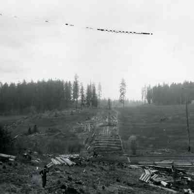 Construction of Oregon Railroad Bridge 1892-1893