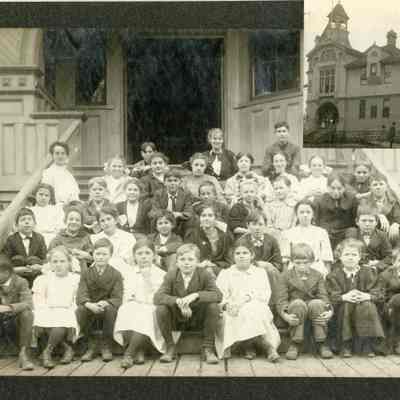Barclay School Students 1907 - 6th Grade - Oregon City