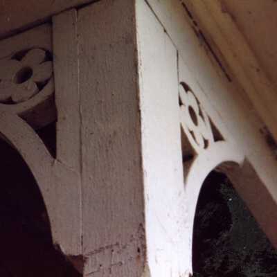 Viola School House Wood Work