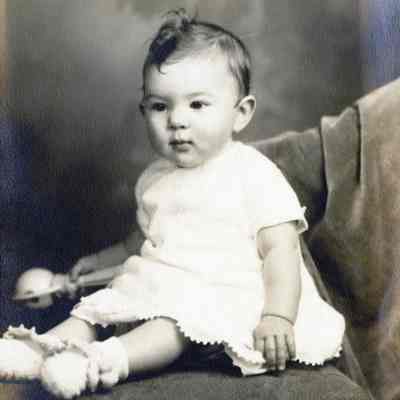 Unknown Baby with Rattle