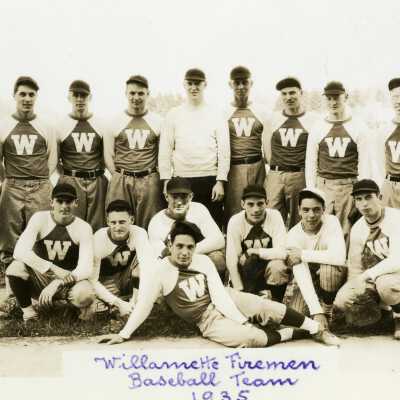 Willamette Firemen baseball team 1935