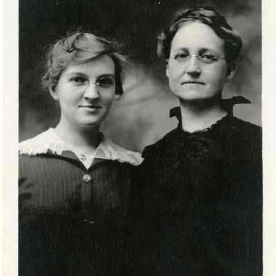 Clark, Addie and unidentified Woman