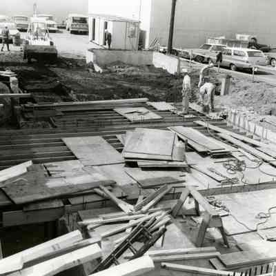 Publisher's Paper Administration Building Construction 1967