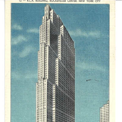 Postcard to Miss June Charman