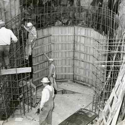 Oregon City Elevator Construction 1954