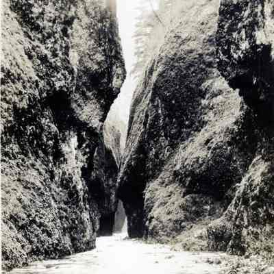 Columbia River Gorge Falls Photo Series - Oneonta Gorge Falls