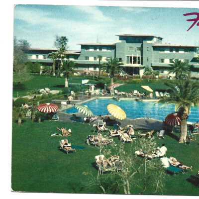 Postcard from Myrabelle and Dan Mahan to Mertie Stevens