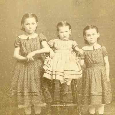 Josephine, Addie and _____? Fisher - Latourette Family Collection