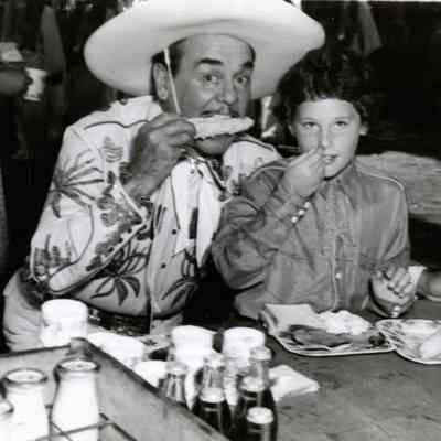 Territorial Days c. 1950's - Oregon City - Leo Carrillo (Pancho of Cisco Kid)