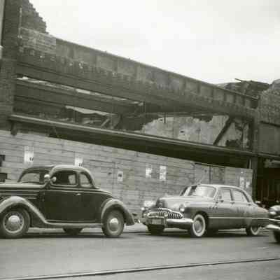 Oregon City 1950 - J.C. Penny Building After Fire July 1950