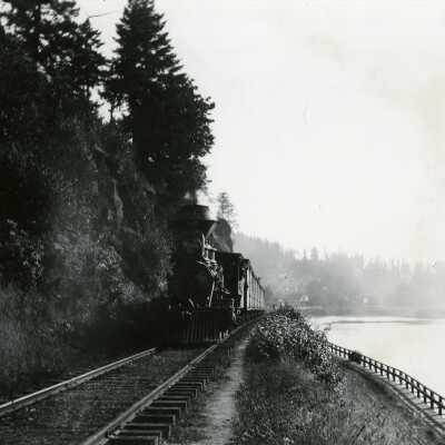 Railroad Freight Train 1896