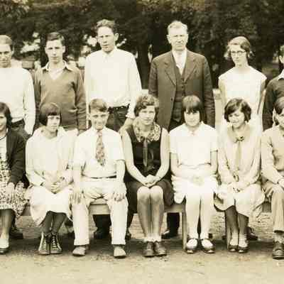 Barclay School Students 1930 - 8th Grade - Oregon City