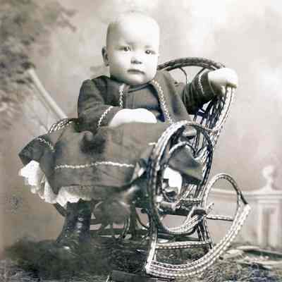 Unknown Young Child - Studio Portrait