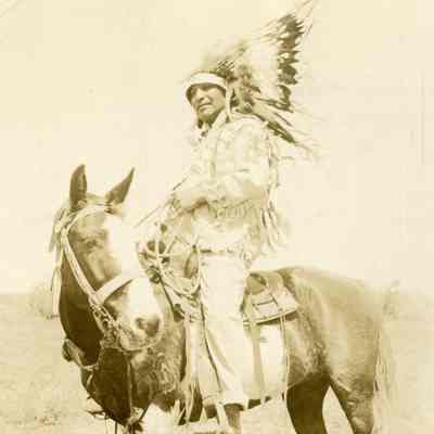 Native American on Horse