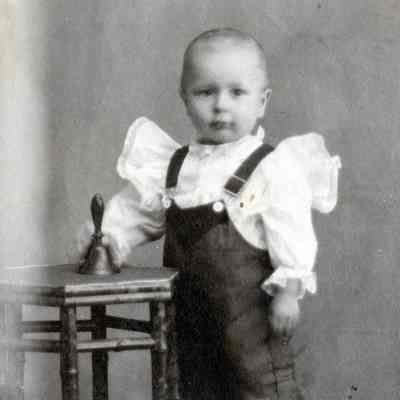 Ed Carr Collection - Ed Carr's Son Standing