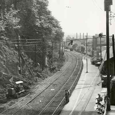 Oregon City Elevator Construction 1954