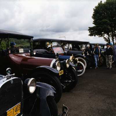 Old Car Gathering at CCHS Museum - 1999