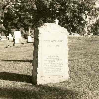 Ogden, Peter Skene - Gravestone - Mt. View Cemetery - Oregon City