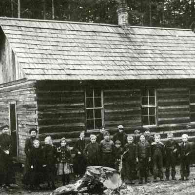 Timber Grove School - 1902 - Near Beavercreek, Oregon