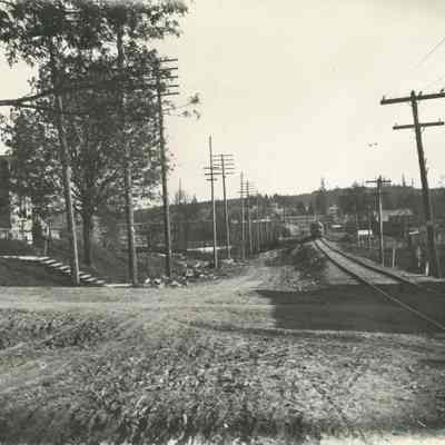 Milwaukie, Oregon 1890's - Front Street, Looking South from Jefferson Street
