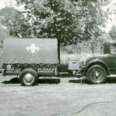 Boy Scout Supply Trailer - 1936 Packard