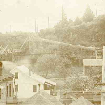 Oregon City 1900 - 8th and 7th Street Steps