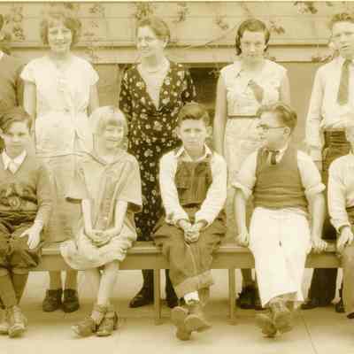 Barclay School Students 1932 - Oregon City