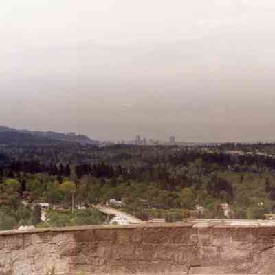 Oregon City 1990s - View of Portland from Promontory
