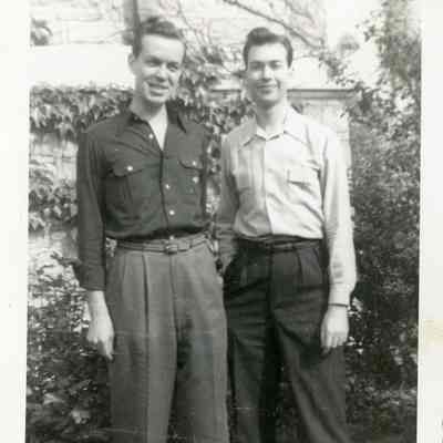 Hoss, Roy and Unidentified man