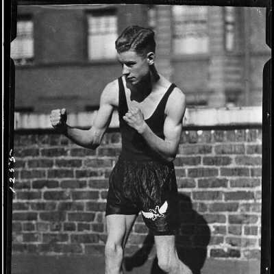 Photograph of a man for E.T. Blackburn - November 1929 - Negative