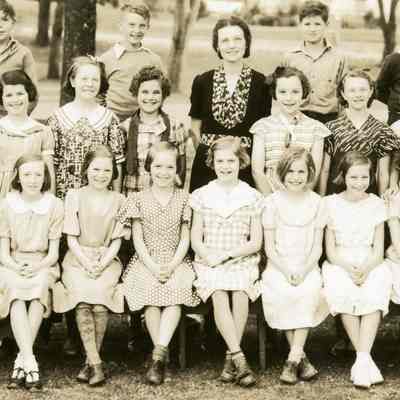 Barclay School Students 1936 - 5th Grade - Oregon City
