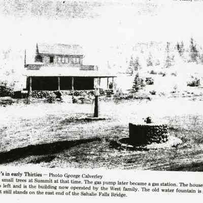 Government Camp - Summit Area of Mt. Hood - Calverley's - 1930's