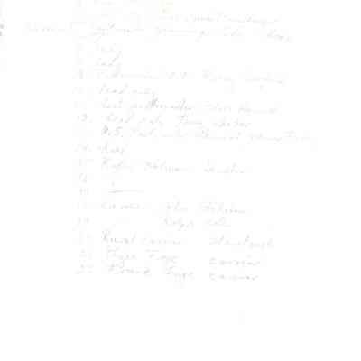 Back of Photo with Names