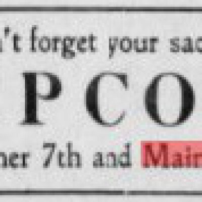 Jan. 5th, 1912, Oregon City Courier