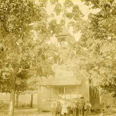 West Butteville School Students - Near Champoeg, Oregon