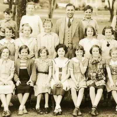 Barclay School Students 1936 - 5th Grade - Oregon City